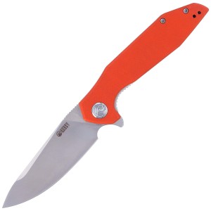Nóż Kubey Nova Orange G10, Satin Finish (KU117D)