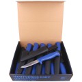 Zestaw 12 szt noży Eyeson by Lindbloms Craftman's Knife Dark Blue Stainless 100mm (VT-860x12)-2 39339