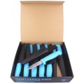 Zestaw 12 szt noży Eyeson by Lindbloms Craftman's Knife Light Blue Carbon 100mm (VT-860HBx12)-2 39340