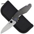 Noz-Spyderco-Drunken-Carbon-Fiber-Titanium-Satin-CPM-S90V-Plain-by-Dmitry-Sinkevich-C235CFTIP-1.jpg