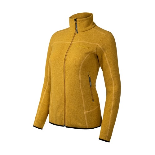 Bluza polarowa damska Alpinus Elvenes żółta-1 39381