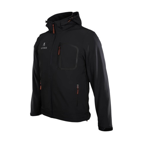 Kurtka męska Alpinus softshell Stenshuvud czarna-1 39392