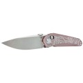 Nóż Bestech Mothus Purple Titanium, Satin M390 by Kombou (BT2206D)-2 39518