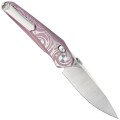 Nóż Bestech Mothus Purple Titanium, Satin M390 by Kombou (BT2206D)-3 39518