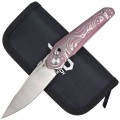 Nóż Bestech Mothus Purple Titanium, Satin M390 by Kombou (BT2206D)-4 39518