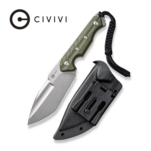Noz-Civivi-Maxwell-OD-Green-G10-Stonewashed-D2-by-Maciej-Torbe.webp