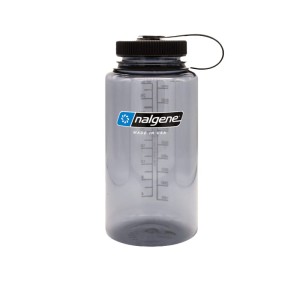 Butelka Nalgene Wide Mouth 1 l szara z szerokim wlewem
