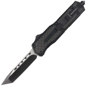 Nóż automatyczny Dulotec OTF Carbon Fiber, Two-Tone Finish (K183A)