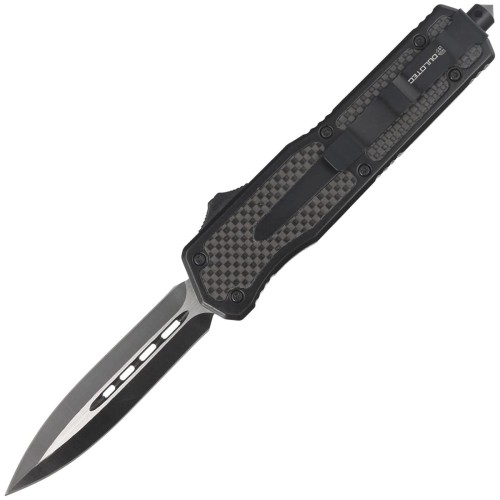 Nóż automatyczny Dulotec OTF Aluminium / Carbon Fiber, Two-Tone Finish 3Cr13MoV (K184A)-1 39717