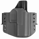 Kabura RH Holsters OWB do Glock 17 1/2 sweatguard, speedloops 40 mm, prawa, czarna