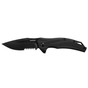 Nóż składany Kershaw Lateral Black Serrated 1645BLKST