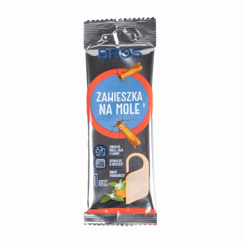 Zawieszka Bros na mole, kwiat pomarańczy-1 39880