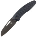 Nóż BlackFox Feresa Black Anodized Aluminium, Black Stone Washed D2 by Grigorii Matveev (BF-761 BB)-1 40153