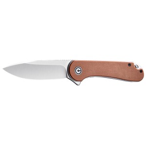 Nóż składany Civivi Elementum C907M brown micarta