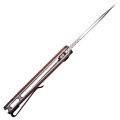 Nóż składany Civivi Elementum C907M brown micarta-7 40201