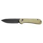 Nóż składany Civivi Button Lock Elementum C2103B olive micarta