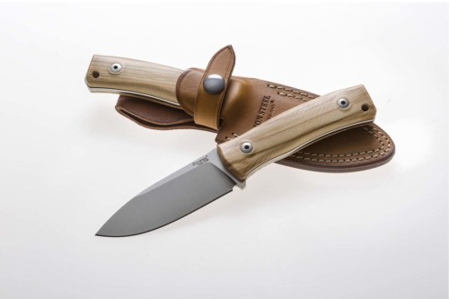 Nóż LionSteel Bushcraft Olive Wood, Satin M390 by Molletta (M4 UL)-1 40271