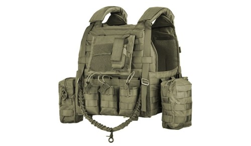 101 Inc. - Kamizelka Plate Carrier Ranger - Zielona - LQ14122-1 40285
