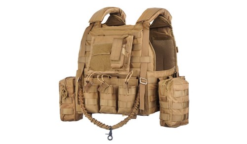 101 Inc. - Kamizelka Plate Carrier Ranger - Coyote - LQ14122-1 40306