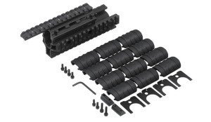 UTG Łoże AK47 z szynami Picatinny Aluminiowe Czarne MTU009