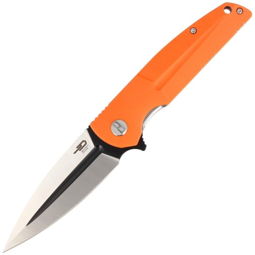 Nóż Bestech Fin Orange G10, Satin / Black 14C28N (BG34B-2)-1 40601