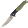 Nóż Bestech Swordfish Black/Green G10, Satin D2 (BG03A)-1 40611