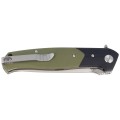 Nóż Bestech Swordfish Black/Green G10, Satin D2 (BG03A)-2 40611