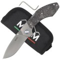 Nóż MKM Hero Marbled Carbon Fiber, Satin M390 by Tommaso Rumici (MK HR-CFT)-2 40633