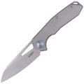 Nóż Kubey Knife Vagrant, Gray Titanium, Sandblast CPM-S30V by Maksim Tkachuk (KB284A)-1 40635