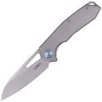 Nóż Kubey Knife Vagrant, Gray Titanium, Sandblast CPM-S30V by Maksim Tkachuk (KB284A)