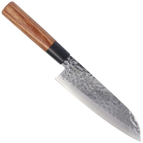 Nóż Tsubazo Santoku Pakka Wood, Tsuchime Daido 1K6 (340218)-1 40653