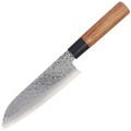 Nóż Tsubazo Santoku Pakka Wood, Tsuchime Daido 1K6 (340218)-2 40653