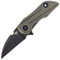 Nóż Bestech Delta Bronze Titanium, Black Stonewashed S35VN by Poltergeist Works (BT2006D)-1 40659