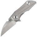Nóż Bestech Delta Gray Titanium, Satin S35VN by Poltergeist Works (BT2006A)-1 40660