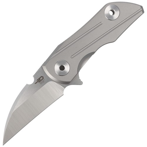 Nóż Bestech Delta Gray Titanium, Satin S35VN by Poltergeist Works (BT2006A)-1 40660