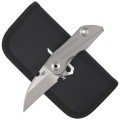 Nóż Bestech Delta Gray Titanium, Satin S35VN by Poltergeist Works (BT2006A)-2 40660