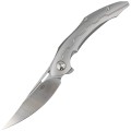 Nóż Bestech Marukka Grey Titanium, Stonewash / Satin M390 by Kombou (BT2002A)-1 40662