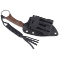 Nóż Civivi Midwatch Brown Burlap Micarta, Silver Bead Blasted N690 (C20059B-2)-3 40682
