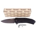 Nóż LionSteel KUR Black G10, Black Stonewashed Sleipner by Molletta (KUR BBK)-9 40696