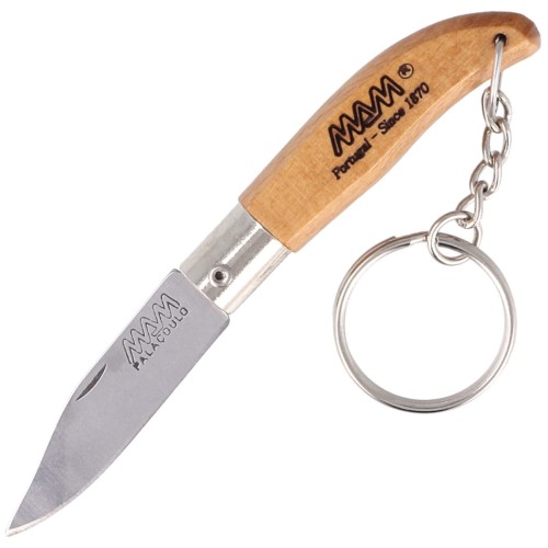 Nóż brelok MAM Iberica Mini, Dark Beech Wood 45mm (2000-DW)-1 40698