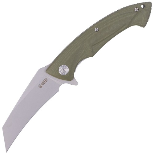 Nóż Kubey Anteater OD Green G10, Sandblast D2 (KU212B)-1 40709