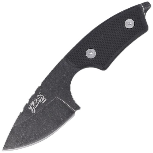 Nóż na szyję Herbertz Solingen Neck Knife Black G10, Black Stonewashed AISI 420 (55041)-1 40713