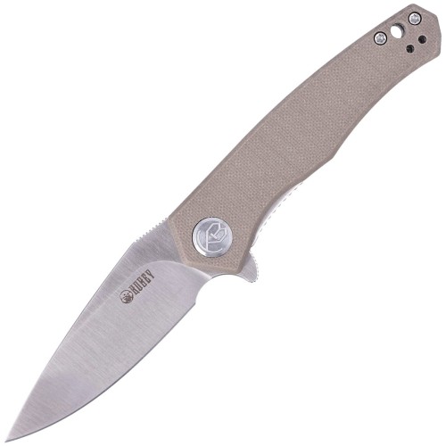 Nóż Kubey Knife Cadmus, Tan G10, Satin D2 by Max (KU055C)-1 40743