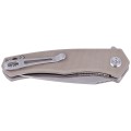Nóż Kubey Knife Cadmus, Tan G10, Satin D2 by Max (KU055C)-2 40743