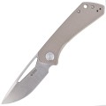 Nóż Kubey Knife Thalia, Tan G10, Satin D2 (KU331F)-1 40745