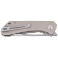 Nóż Kubey Knife Thalia, Tan G10, Satin D2 (KU331F)-2 40745