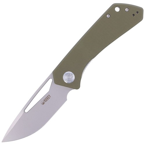Nóż Kubey Knife Thalia, Green G10, Bead Blasted D2 (KU331D)-1 40752