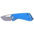 Nóż Kubey Thalia Blue G10, Bead Blasted D2 (KU331B)-5 40753
