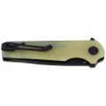 Nóż Kubey Knife Wolverine, Translucent Yellow G10, Dark Stonewashed D2 (KU233D)-2 40755