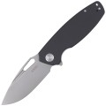 Nóż Kubey Knife Wolverine, Black G10, Sand Blasted D2 (KU233A)-1 40758